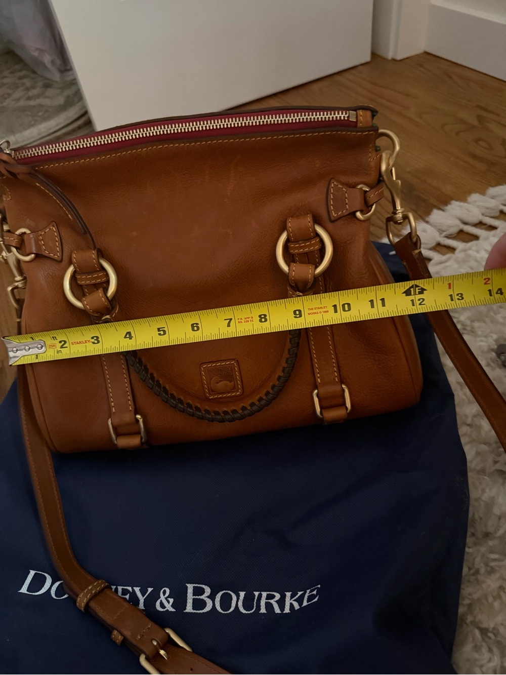 Dooney & Bourke Brown Leather Florentine Bag